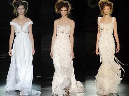 propuestas de vestidos de novia vintage de Hannibal Laguna