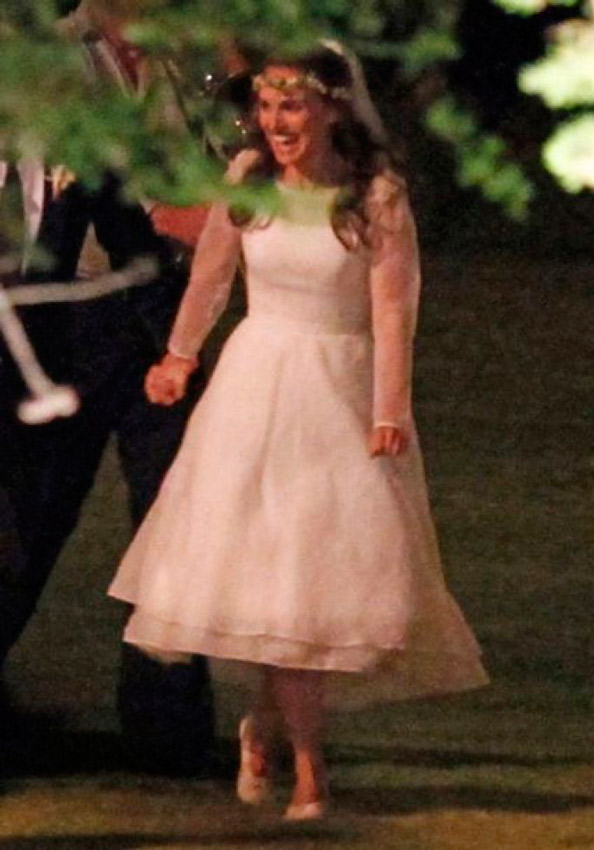Natalie Portman vestida de novia
