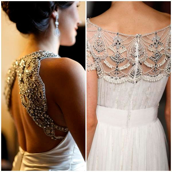 vestidos de novia con espalda de pedreria – vestidos de boda