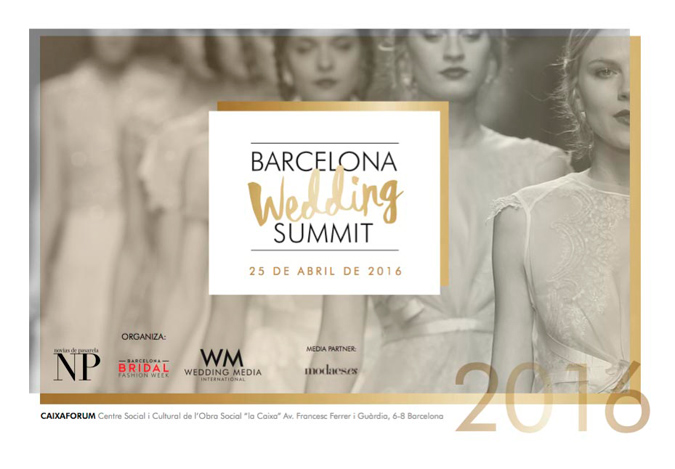 cartel promocional del I Wedding Summit celebrado en Barcelona