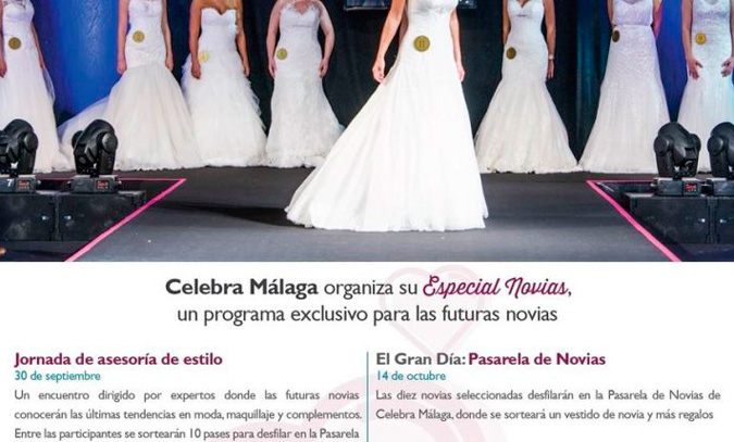 información detallada sobre el Especial Novias de Celebra Málaga
